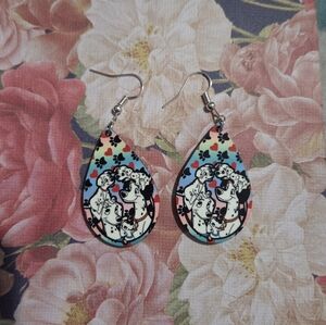 101 Dalmatians Dog Earrings: Hypoallergenic